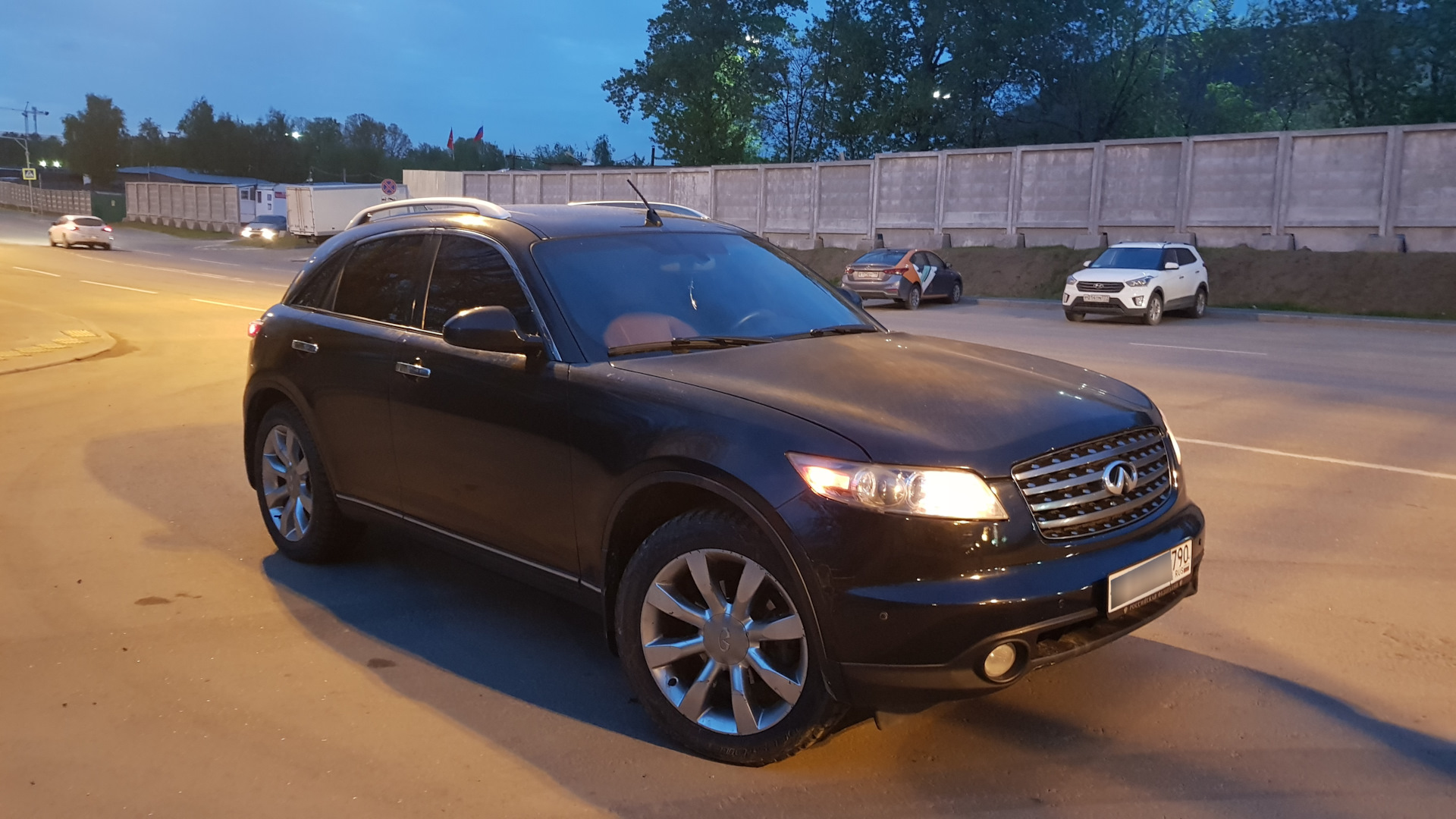 Infiniti FX (1G) 3.5 бензиновый 2005 | Темный рыцарь 🦇 на DRIVE2