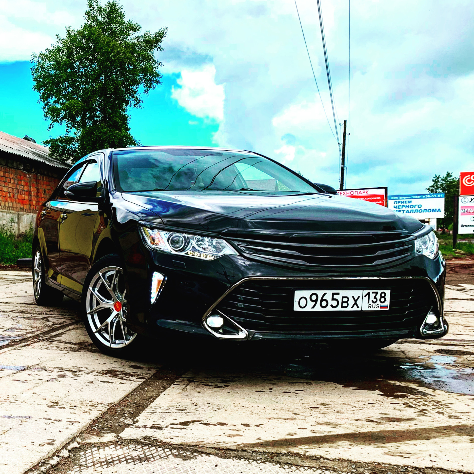 📅 Полгода после керамики! — Toyota Camry (XV50), 3,5 л, 2016 года | мойка  | DRIVE2