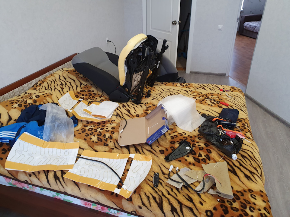 Замена матов подогрева водительского сиденья — Chevrolet Cruze (1G), 1 ...