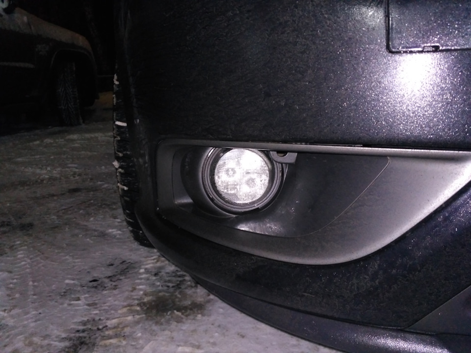 Противотуманные фары светодиодные — Saab 9-3 (2G), 2,8 л, 2008 года ...