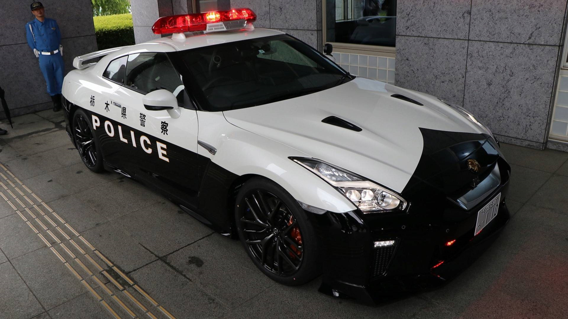 Nissan GTR r35 Police