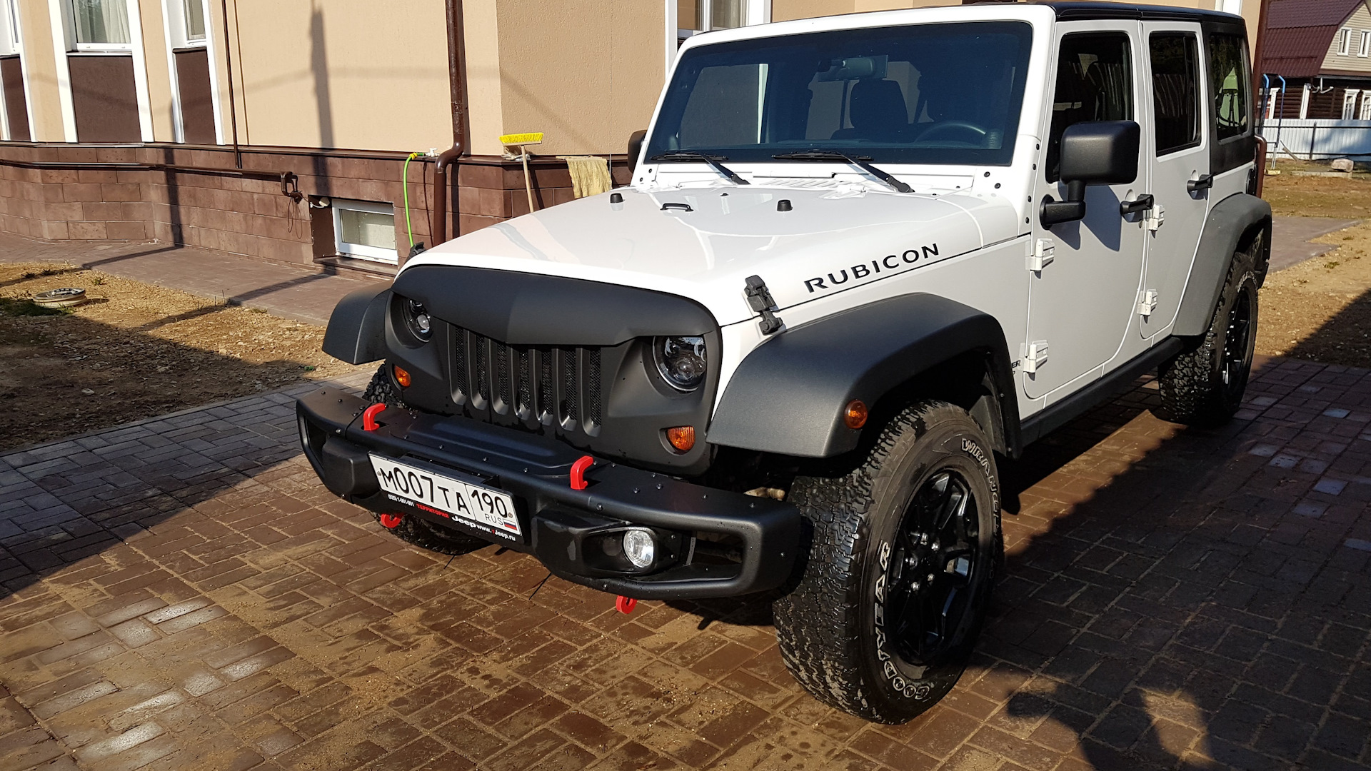 Jeep Wrangler (JK) 3.6 бензиновый 2014 | Белый Белый на DRIVE2