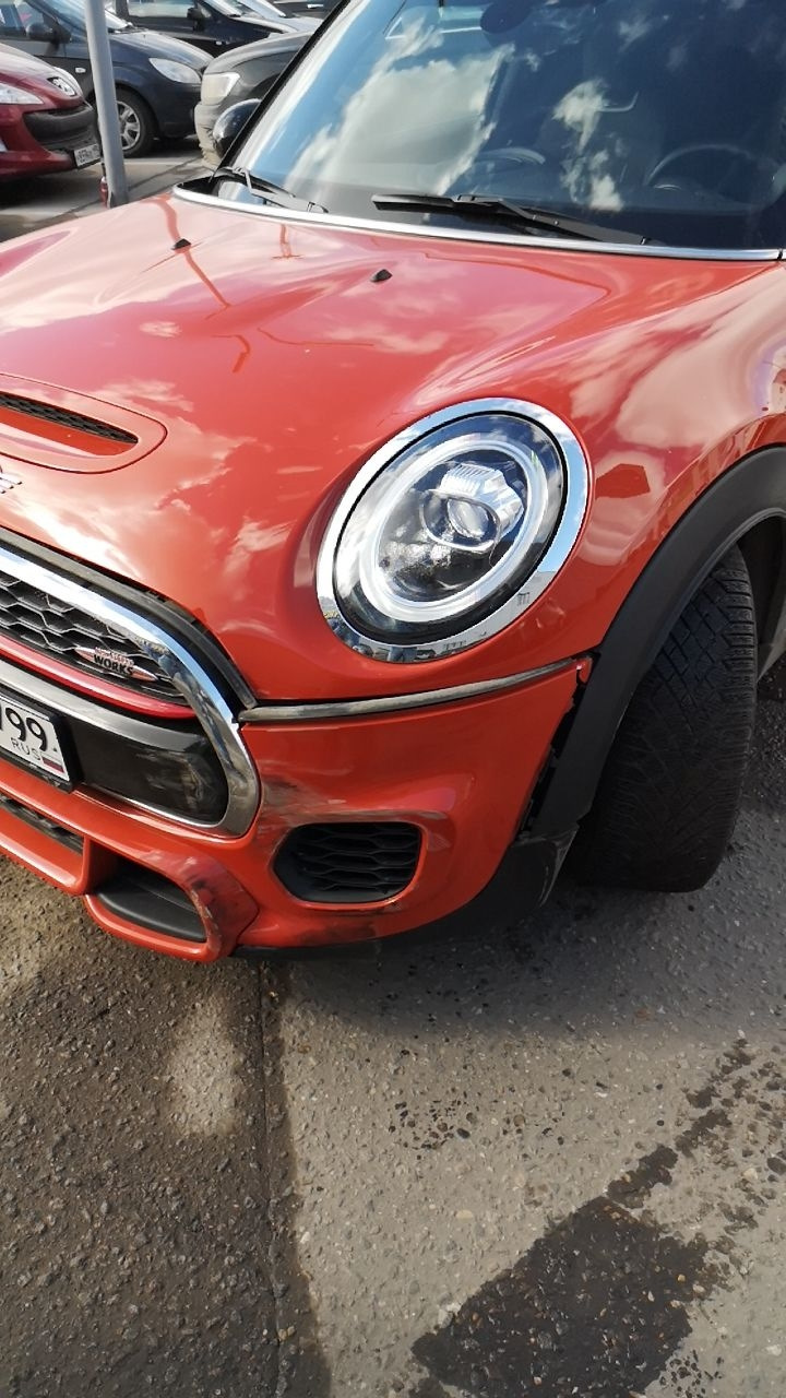 Первое дтп и ремонт по каско — MINI John Cooper Works, 2 л, 2019 года | ДТП  | DRIVE2