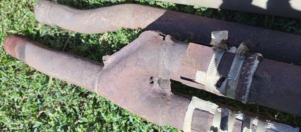 Замена дымохода — ГАЗ Газель, 2,3 л, 2002 года | своими руками | DRIVE2