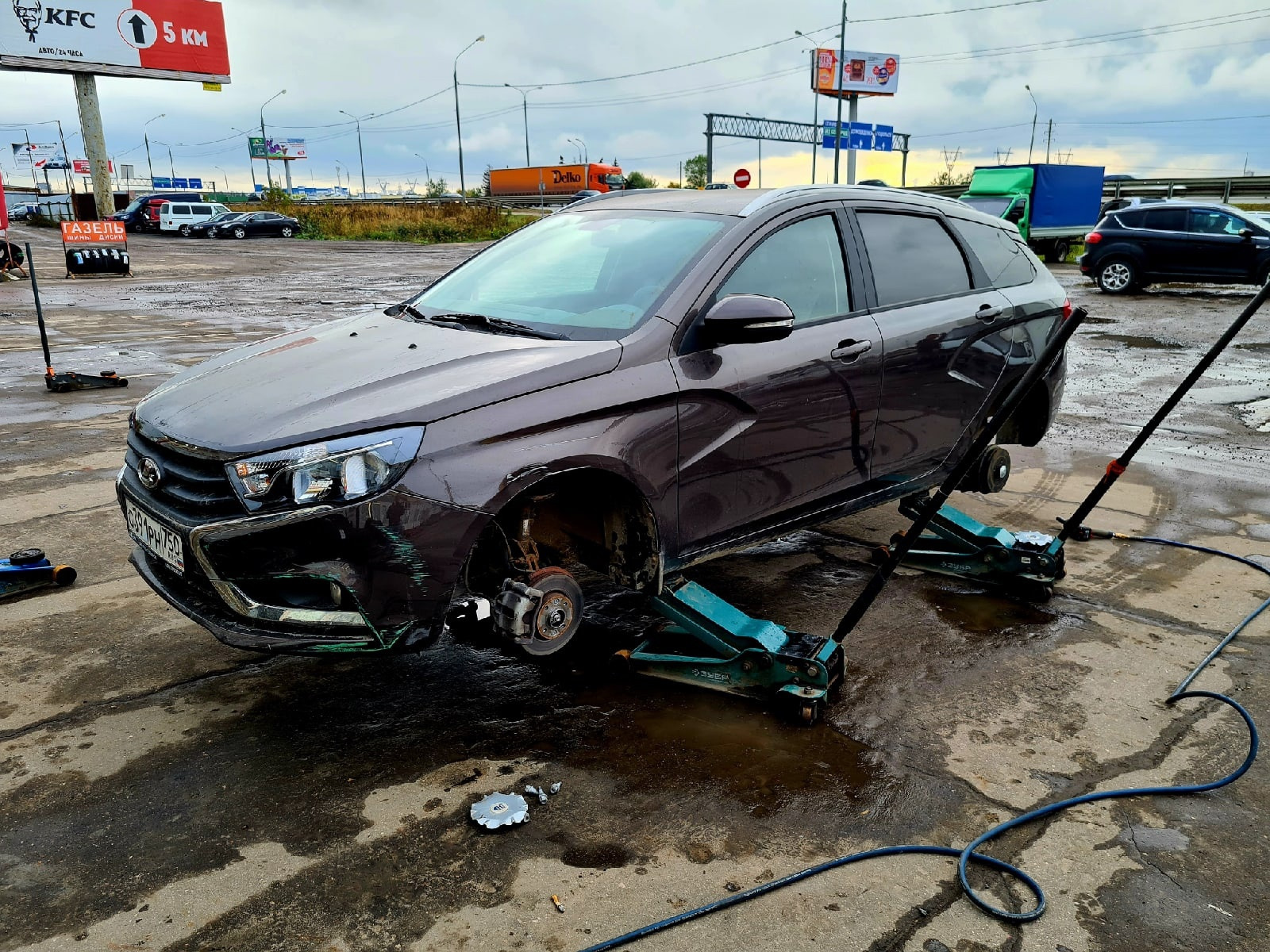 Почему подснежник и как он оказался у меня — Lada Vesta SW, 1,6 л, 2017  года | наблюдение | DRIVE2