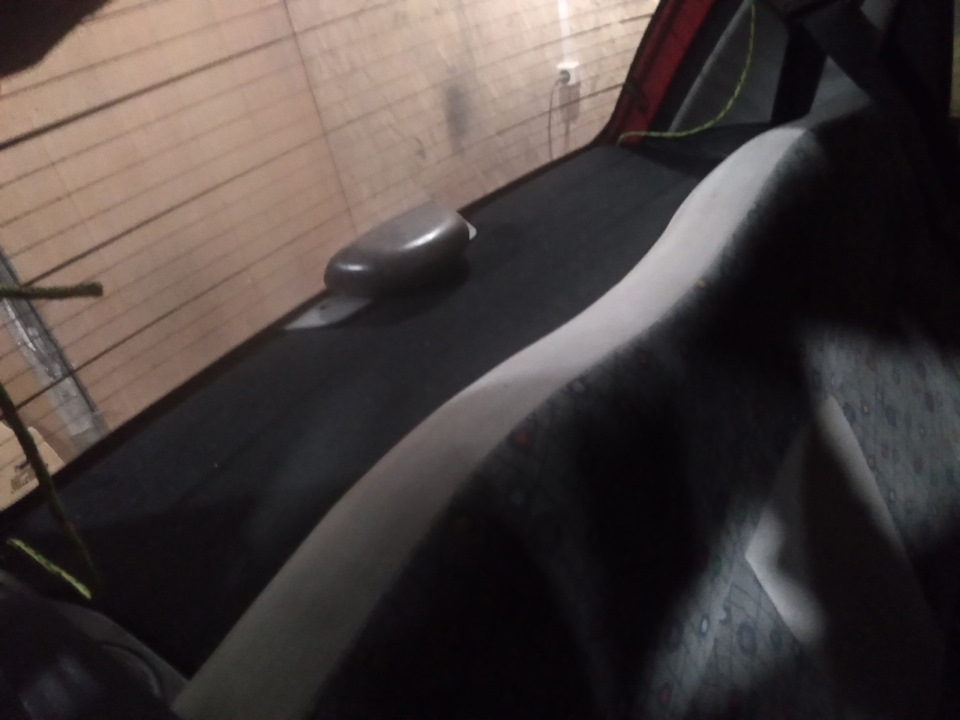 Задняя полка из фанеры в матиз — Daewoo Matiz (M100, M150), 0,8 л, 2007 ...