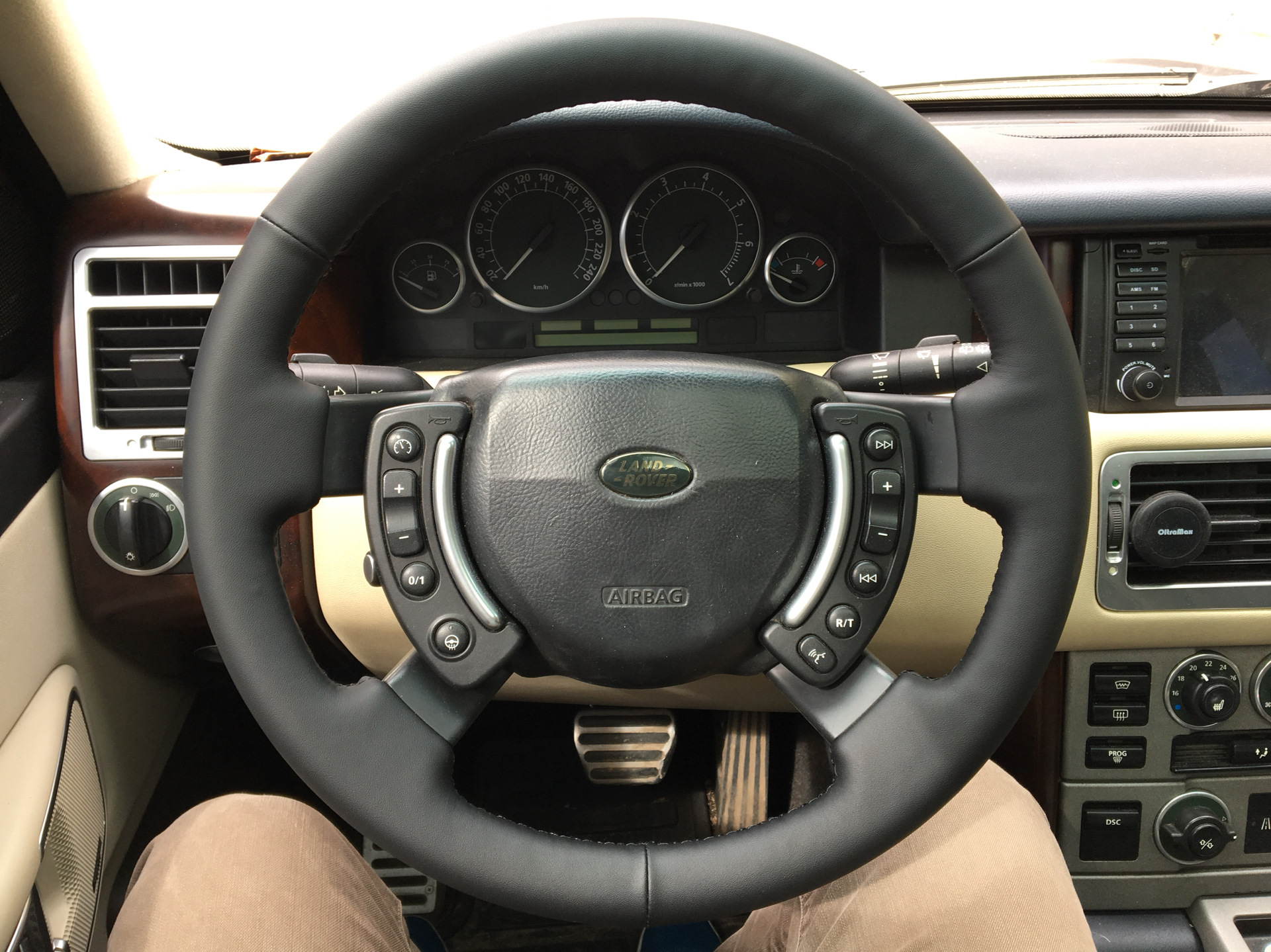 Land range rover руль