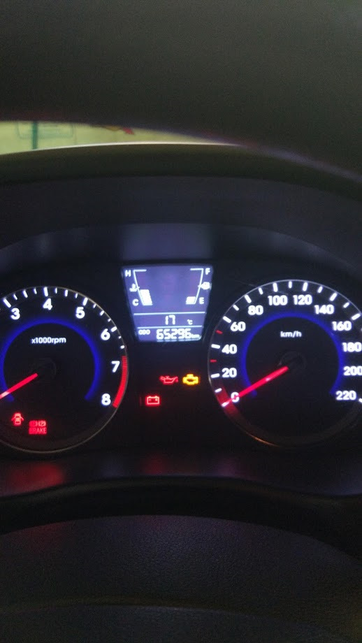 пробег — Hyundai Accent (4G)