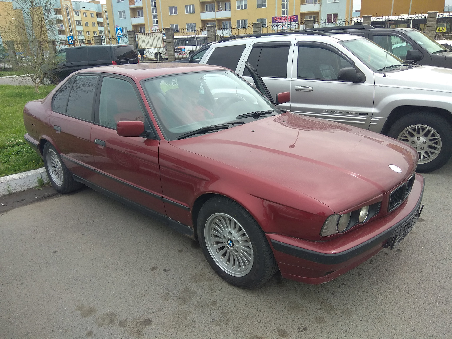 BMW e34 Calypsorot