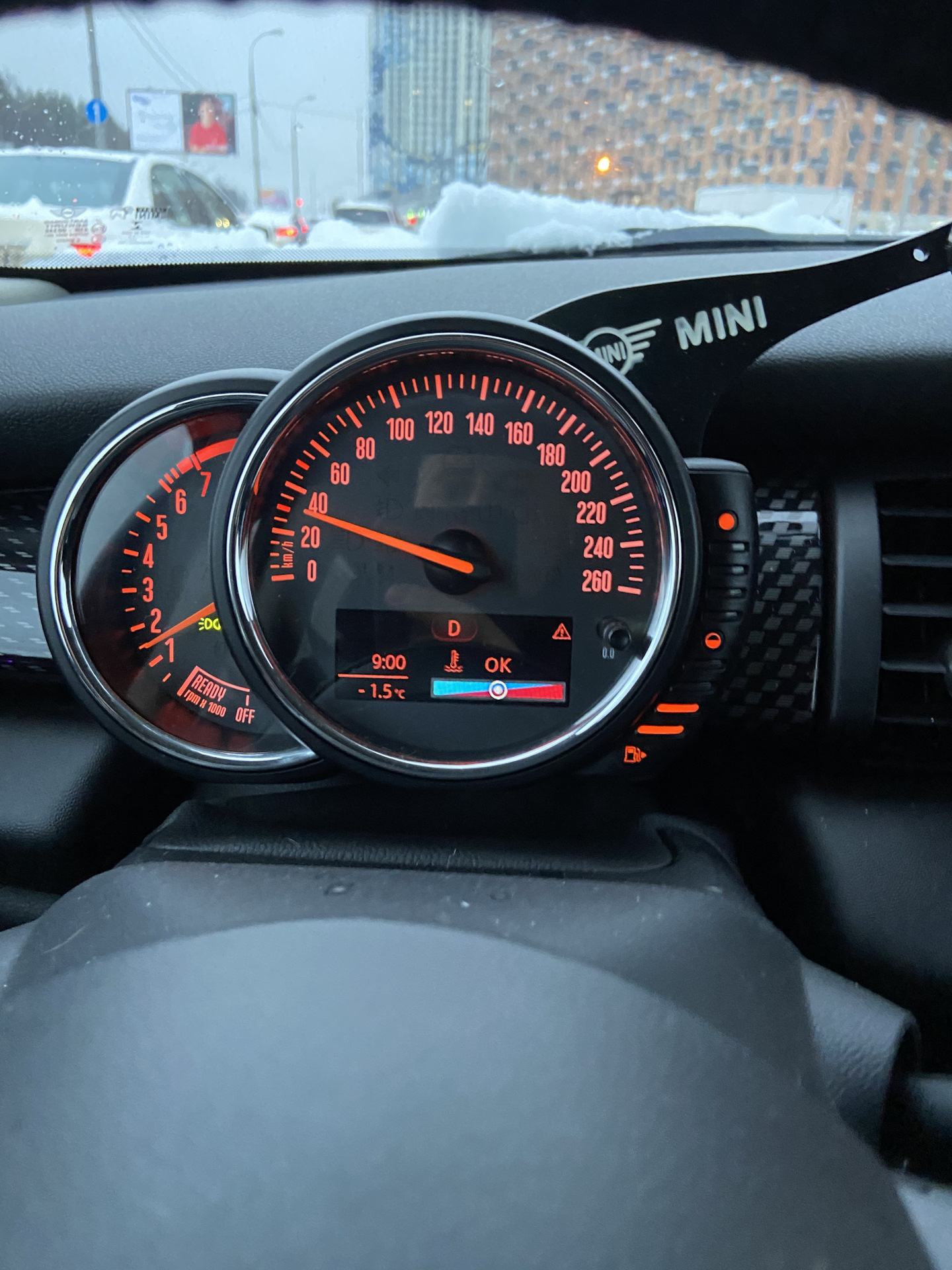 Приборная панель — MINI Cooper S Mk III, 2 л, 2014 года | тюнинг | DRIVE2