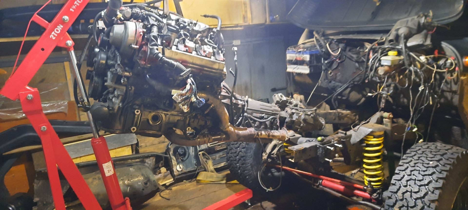 Уаз хантер ( ХАЛК) Примерка 1 uz fe работа кипит — УАЗ 315195 Hunter, 4 ...