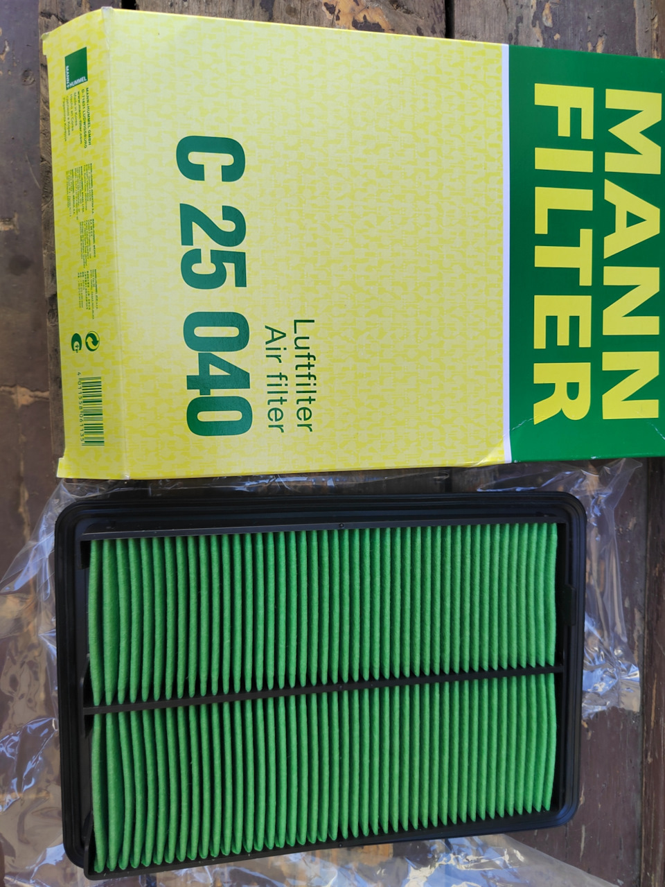 C25040 Воздушный фильтр MANN FILTER | Запчасти на DRIVE2