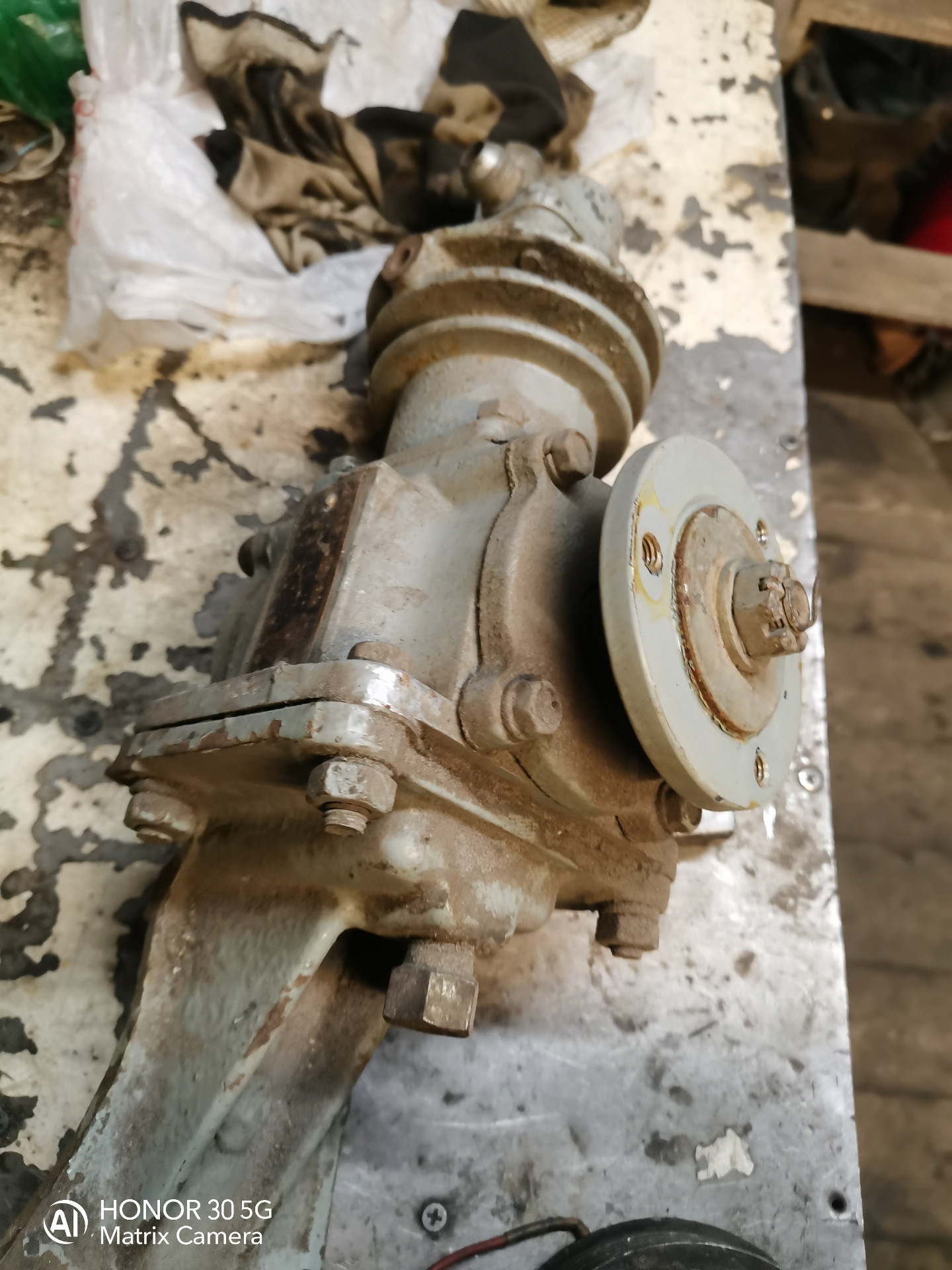 Электромуфта кондиционера на компрессор — ГАЗ Соболь 4х4, 2,4 л, 2008 ...