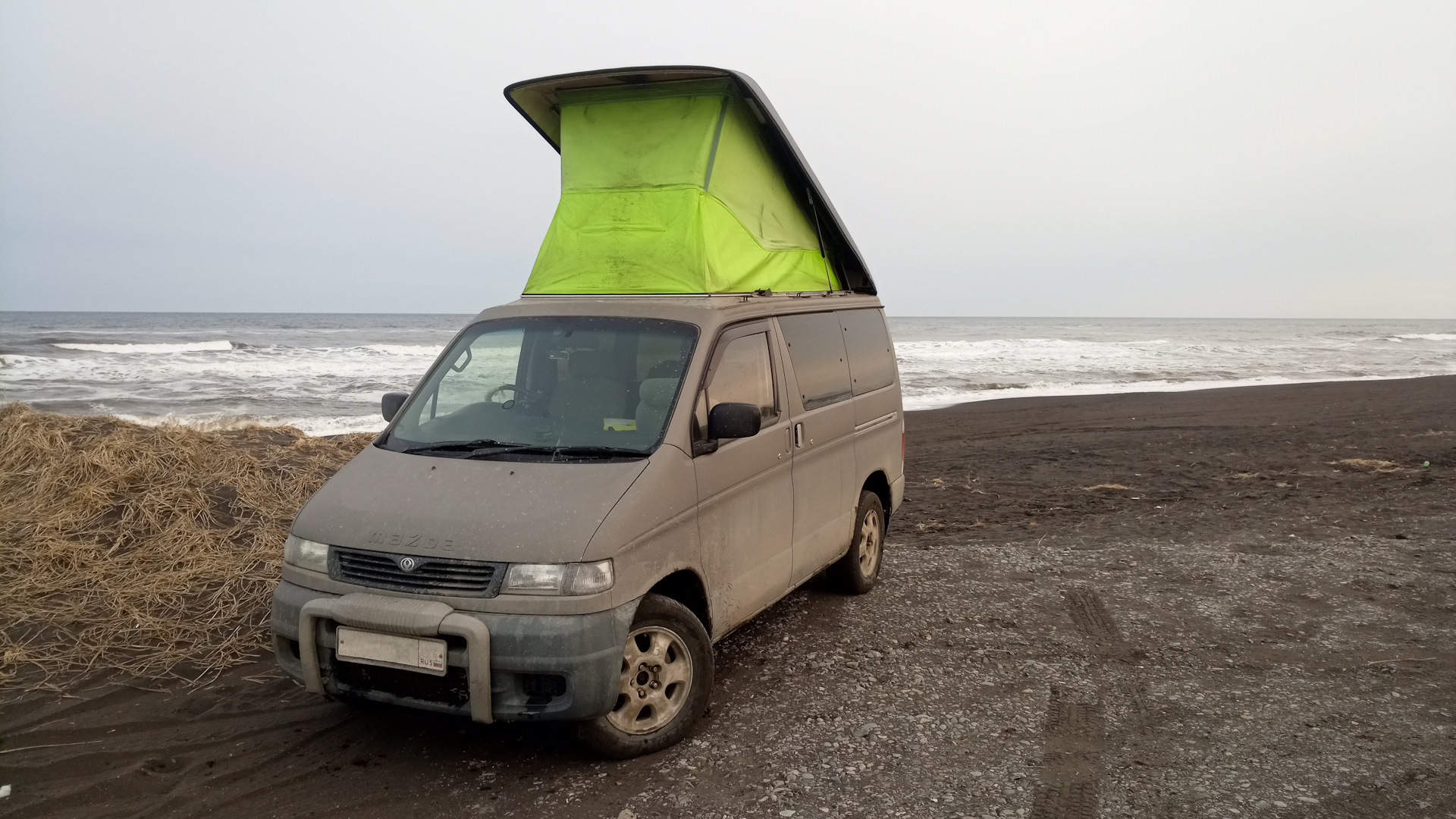 Mazda Bongo Friendee 2.5 дизельный 1997 | Палаточник на DRIVE2