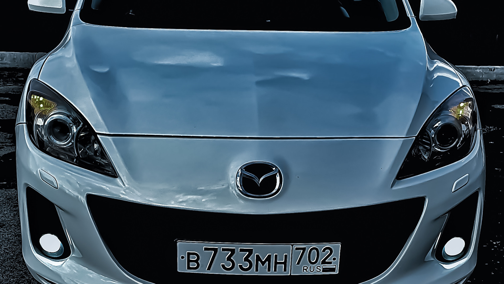 Mazda 3 (2G) BL 1.6 бензиновый 2011 | Белый перламутр на DRIVE2