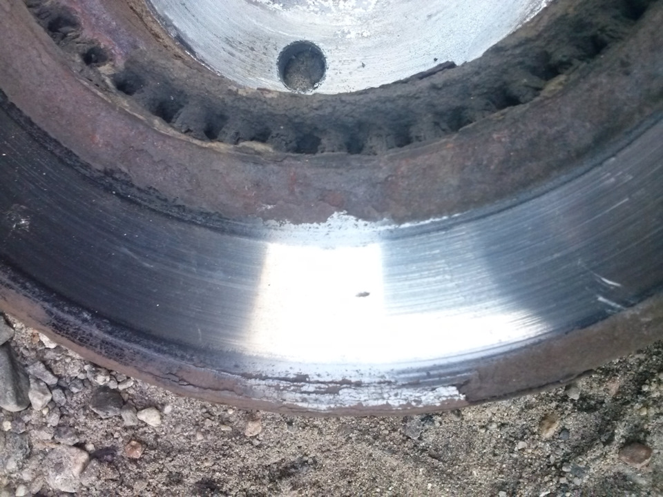 Тормозные диски — Hyundai Sonata IV (EF), 2,7 л, 2005 года | плановое ...