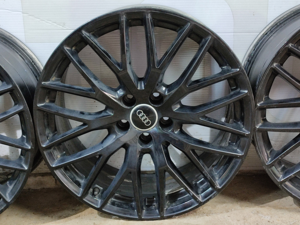 Новые диски на зиму r19 et36 — Audi Q3 (1G), 2 л, 2013 года | колёсные ...