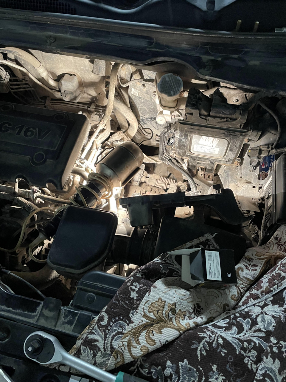Замена датчика заднего хода — KIA Sportage (3G), 2 л, 2013 года ...