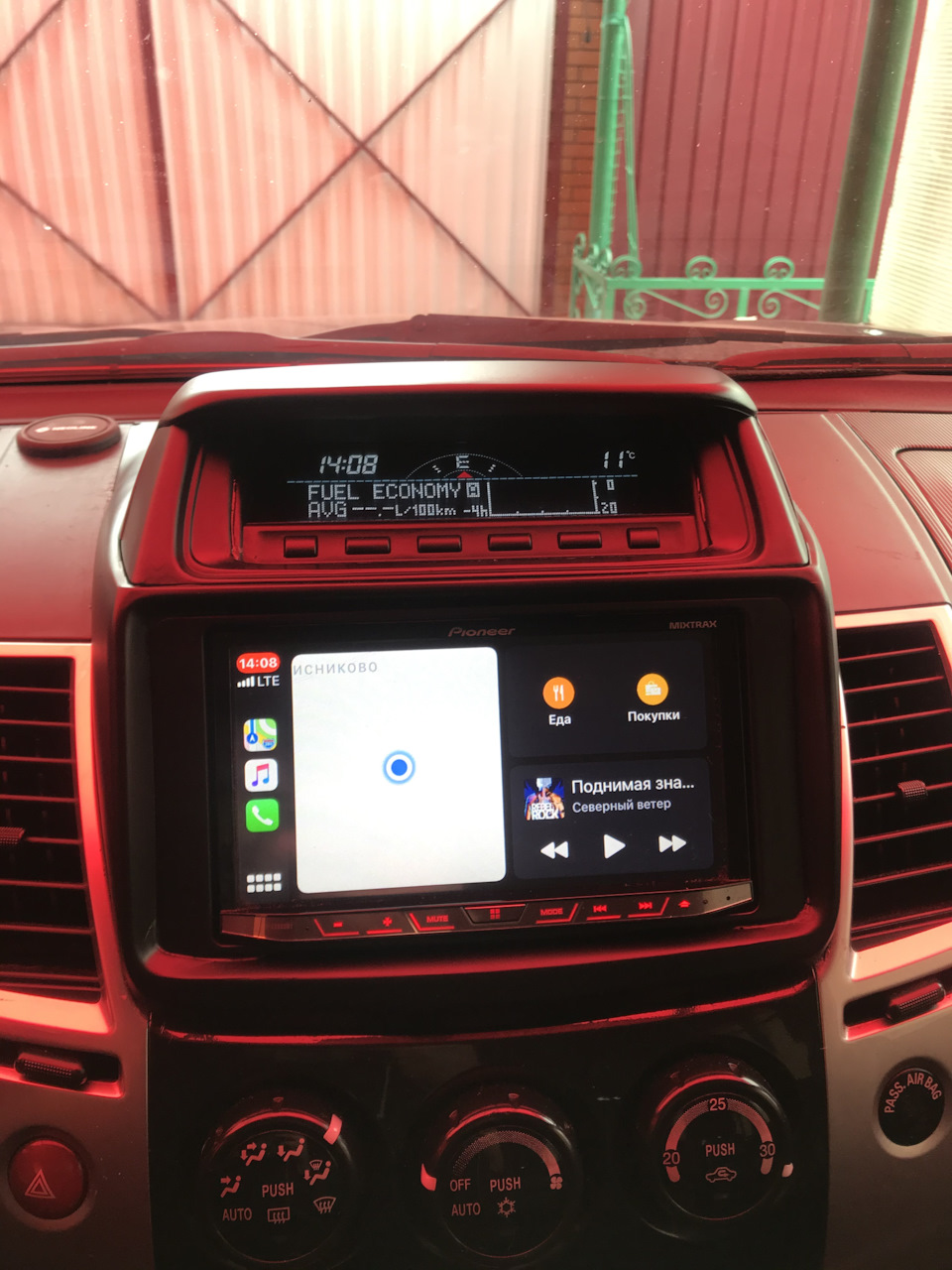 Pioneer AVH-X8800BT — Mitsubishi Pajero Sport (2G), 2,5 л, 2011 года |  автозвук | DRIVE2