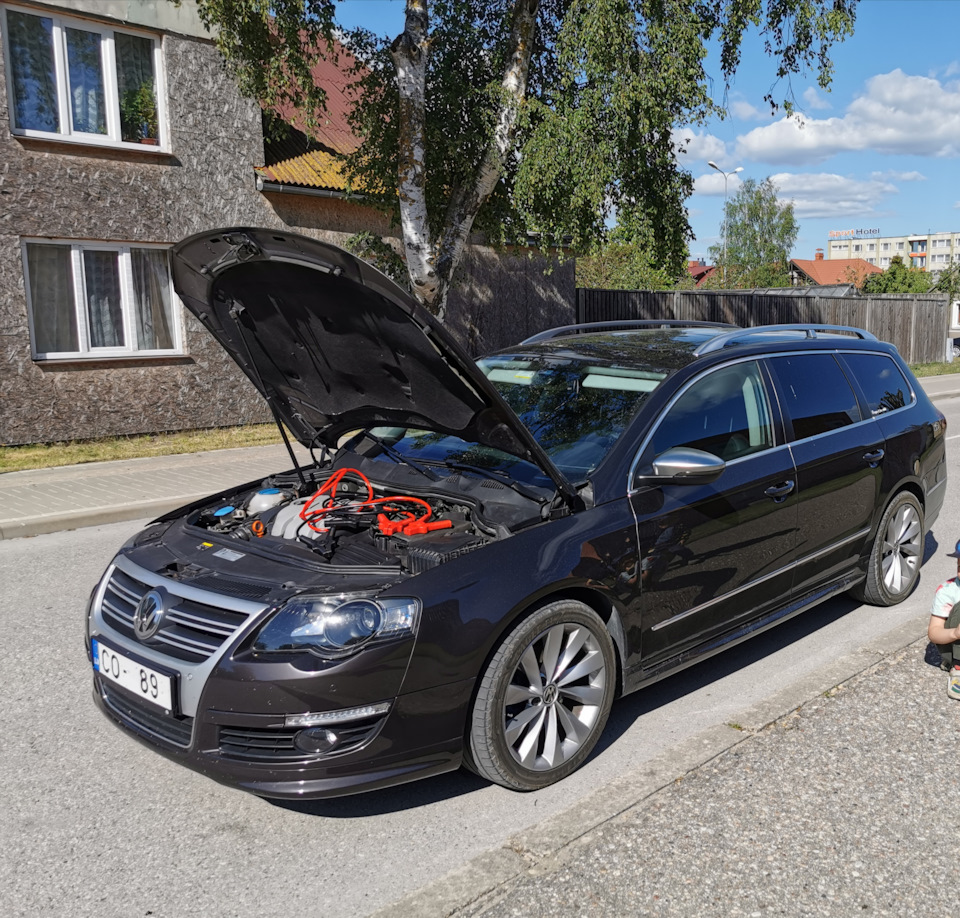 пассат б6 новий акумулатор — Volkswagen Passat Variant (B6), 2 л, 2007 ...
