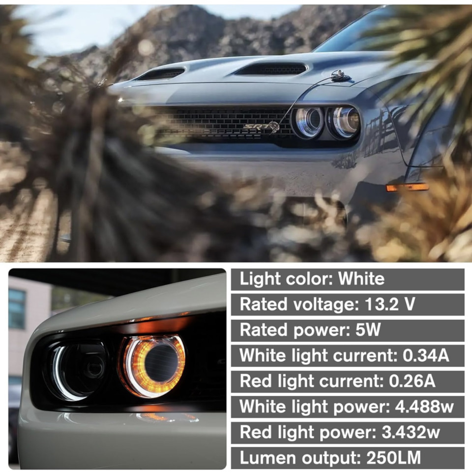 LED Headlights Bulbs. +1 Ништяк. — Dodge Challenger, 5,7 л, 2022 года |  стайлинг | DRIVE2