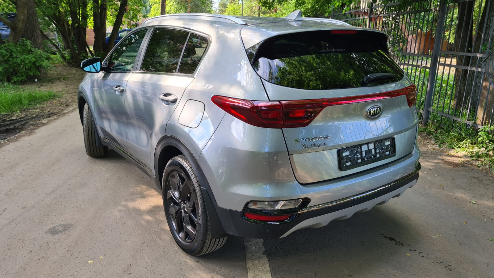 Kia Sportage 2020 салатовый