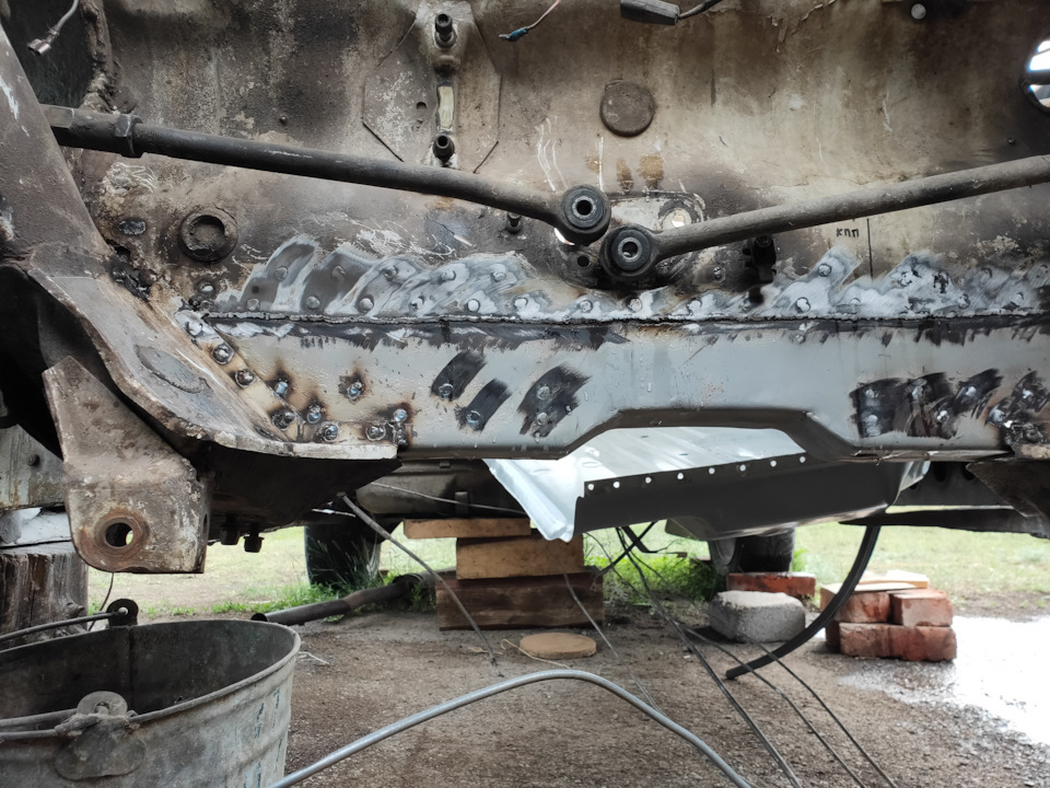 Снова ремонт не своего кузова: часть 2 — LADA 21099, 1,6 л., 2002 года ...