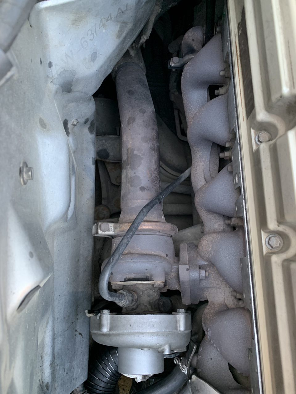 16. Кастомный выхлоп из нержавейки — Mercedes-Benz S-Class (W140), 3 л ...