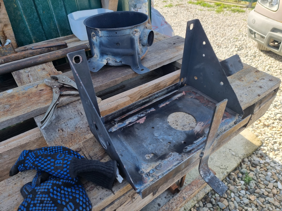 Усиление площадки аккумулятора соболь — ГАЗ Соболь, 2,5 л, 2006 года ...