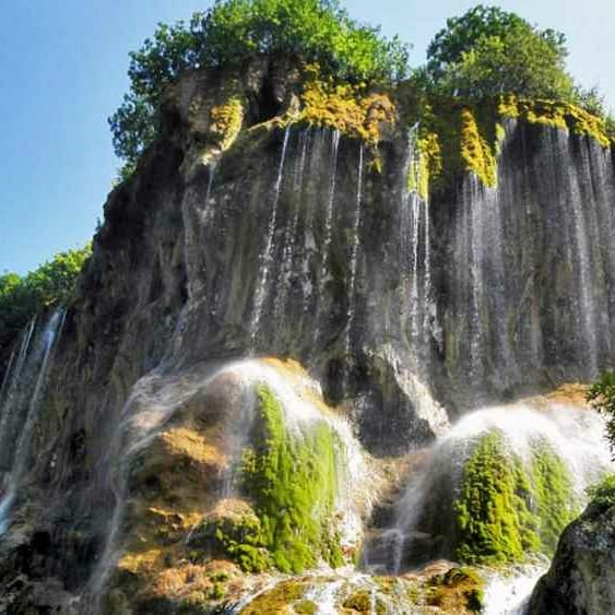 Царский водопад в Кабардино