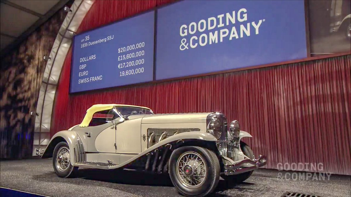 Новые рекорды аукционов: Ferrari 250 GTO за $48 млн и Duesenberg SSJ за $22  млн! — «Спорткары» на DRIVE2