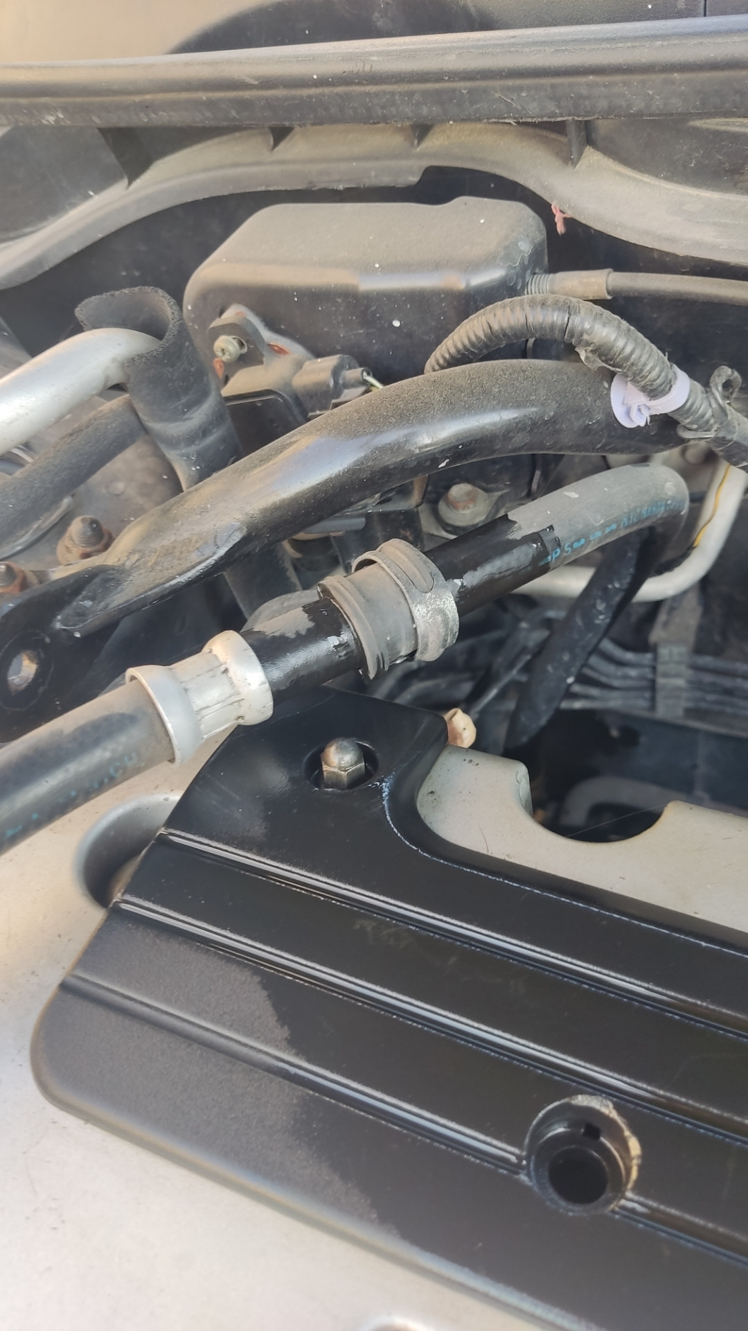 Шланг ГУРа — Honda Accord (7G), 2,4 л, 2006 года | поломка | DRIVE2