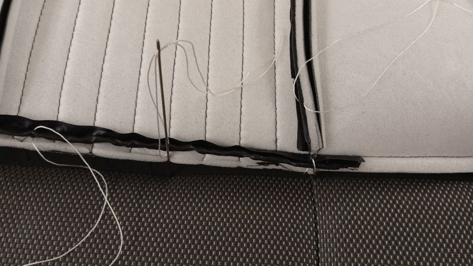 Таким образом через чехол делаем утяжку! — Chevrolet Lacetti SW