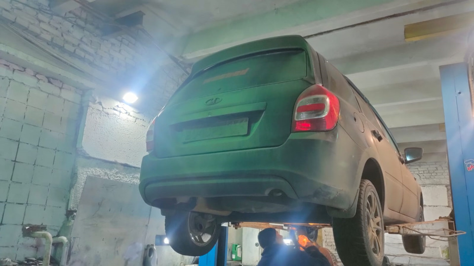 Регулировка тросов ручника. Сход-развал после бордюра. — Lada Калина 2 ...