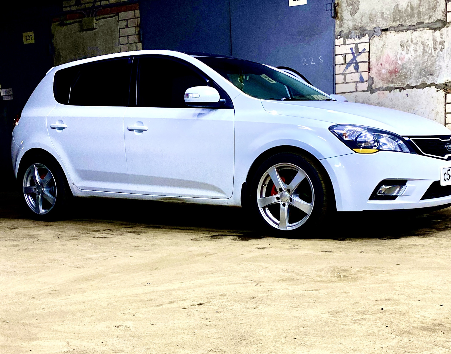 Прощай мятый порог — KIA Ceed (1G), 1,6 л, 2010 года | своими руками ...