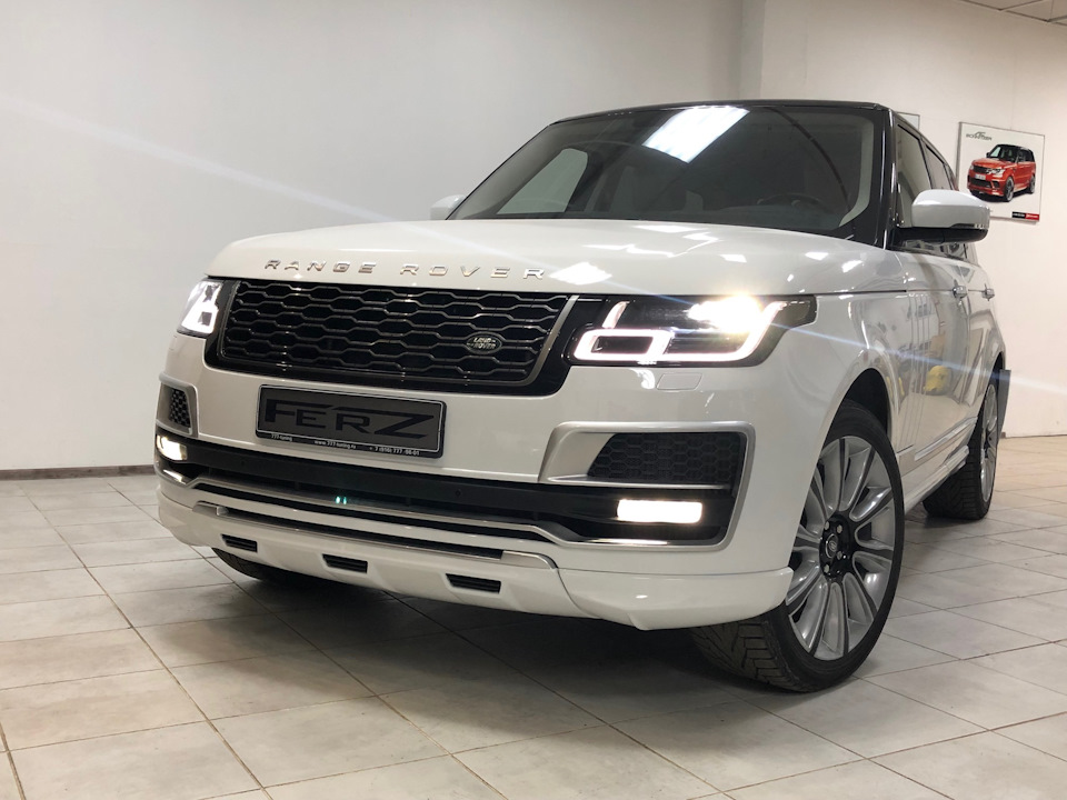 Range rover sport переделка в рестайлинг 2018