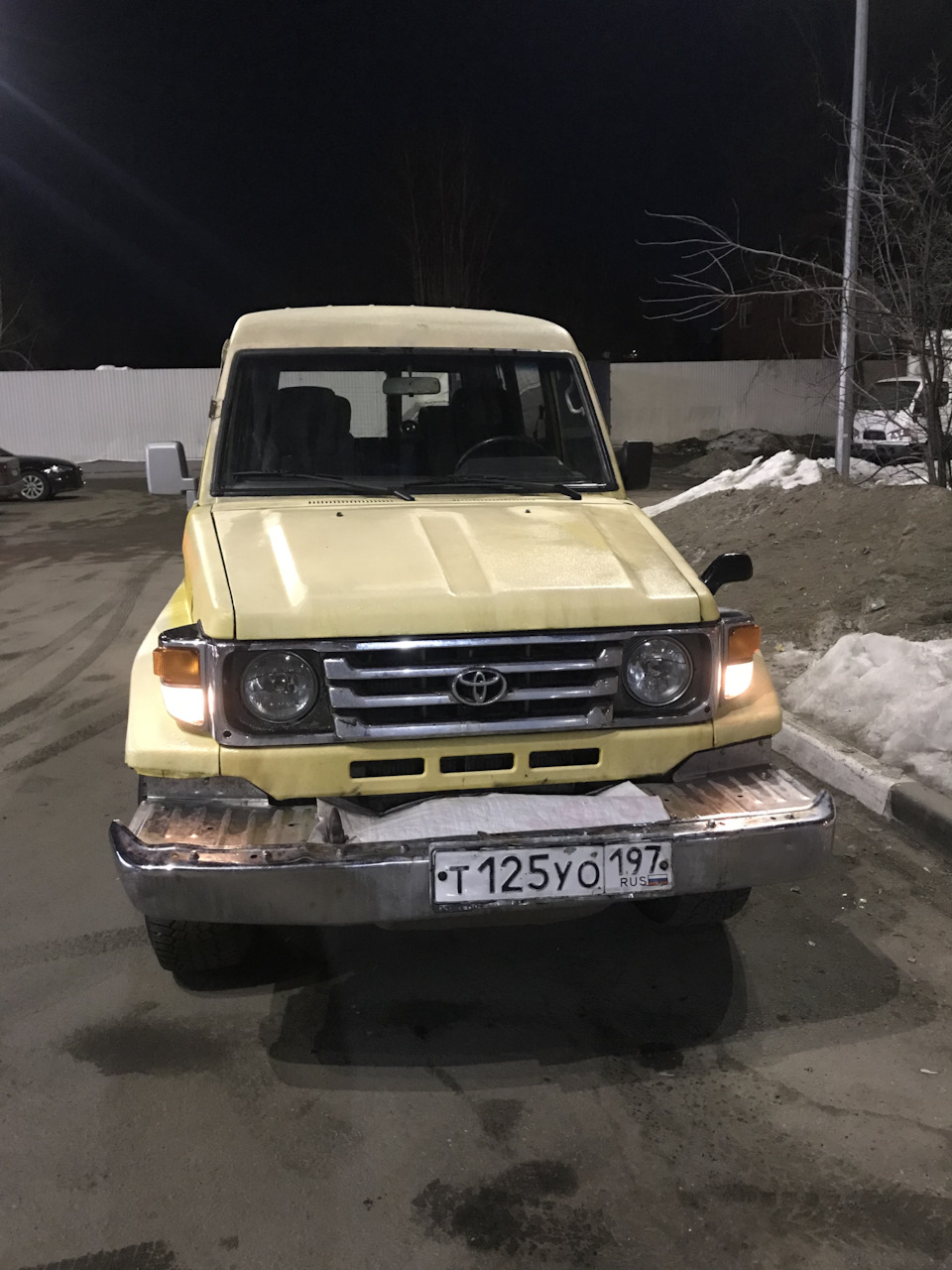 Постановка на учёт. — Toyota Land Cruiser 70, 3,4 л, 1988 года | техосмотр  | DRIVE2