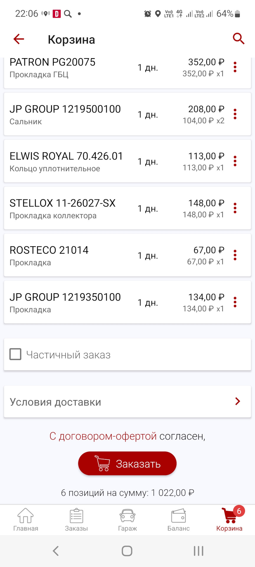 7042601 Прокладка катушки зажигания ELWIS ROYAL | Запчасти на DRIVE2