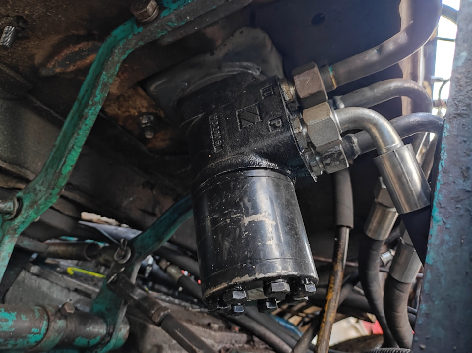 #5 Установка дозатора на Т-150К «Crocodile» — ХТЗ Т-150К, 9,9 л, 1986 ...