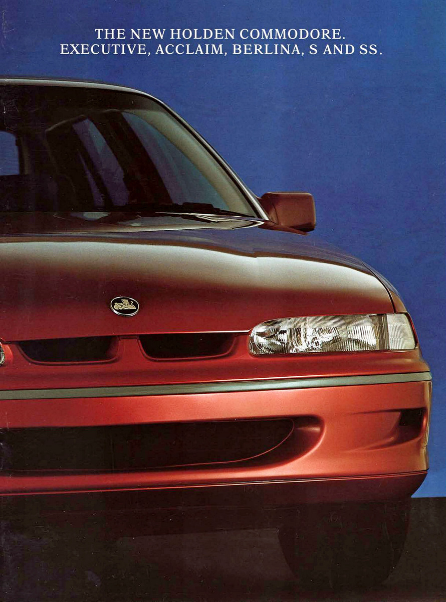 История одной модели: Holden Commodore. Поколение 2. Серия VR (1993-1995  гг.). Начало — DRIVE2