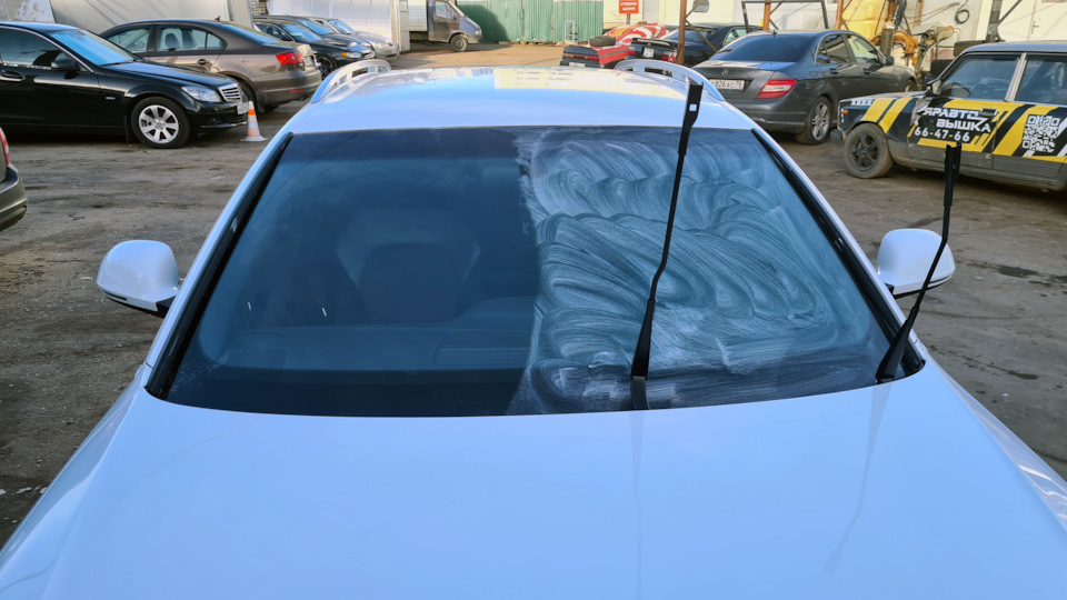 Замена щеток стеклоочистителя SWF — Audi A4 Allroad (B8), 2 л, 2009 ...