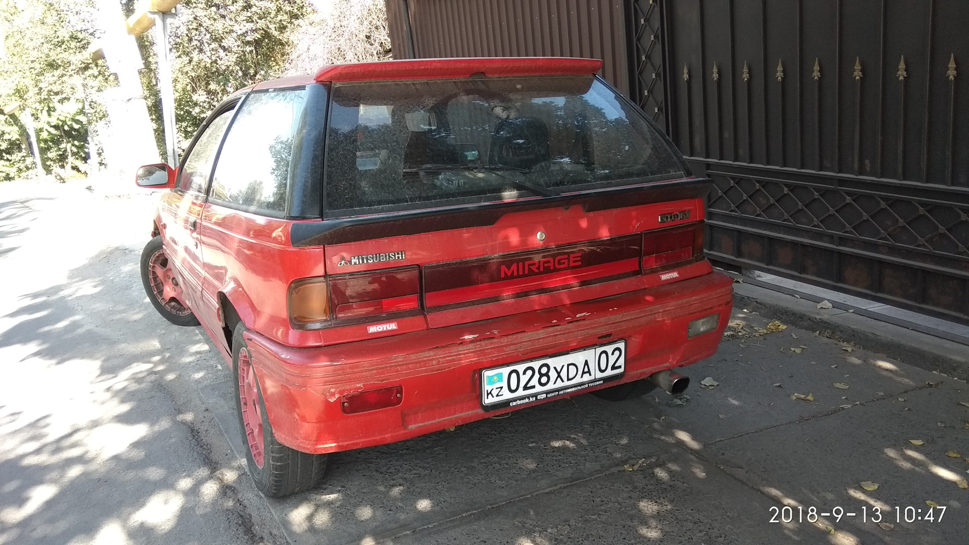 Залечиваем раны или Учимся малярить — часть 1 — Mitsubishi Colt IV, 1,6 л,  1991 года | своими руками | DRIVE2