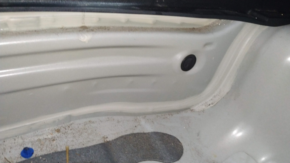 Дефлектор лобового стекла Стрелка 11 Киа Рио 4 — KIA Rio (4G), 1,6 л ...