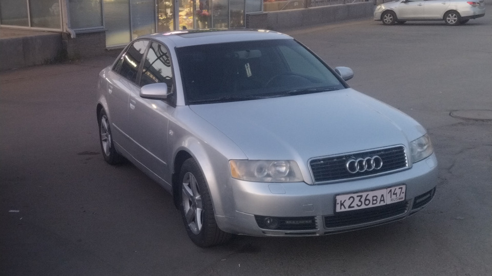 Троит, моргает чек на холодную . — Audi A4 (B6), 1,8 л, 2004 года ...