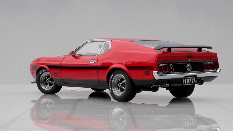 1/18 Ford Mustang Mach I, 1971 (AUTOart #72822) — Сообщество «Масштабные  Модели» на DRIVE2