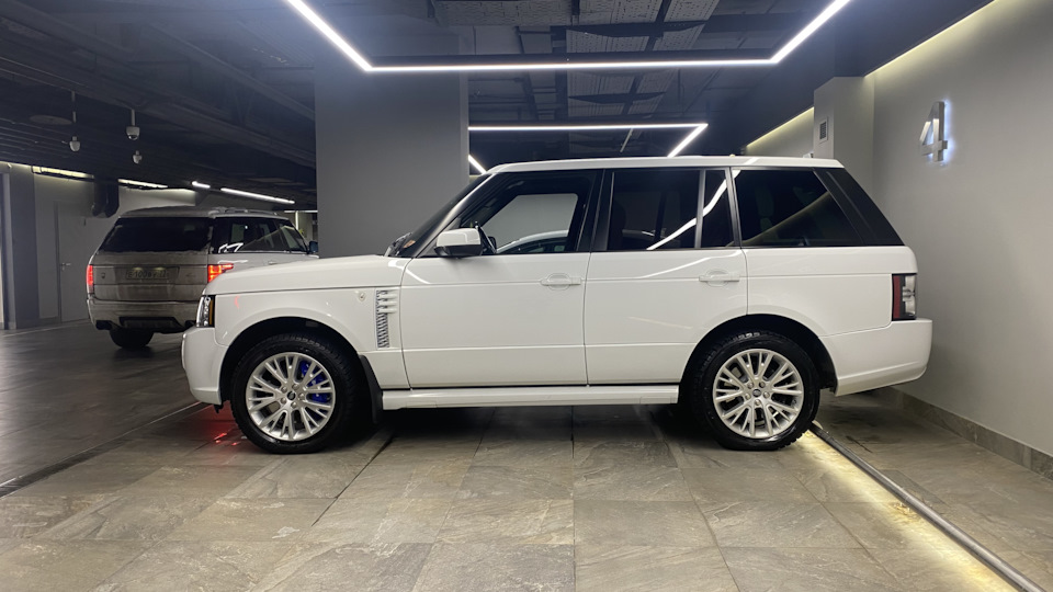 Бряканье передней подвески — Land Rover Range Rover (3G), 5 л, 2011 ...
