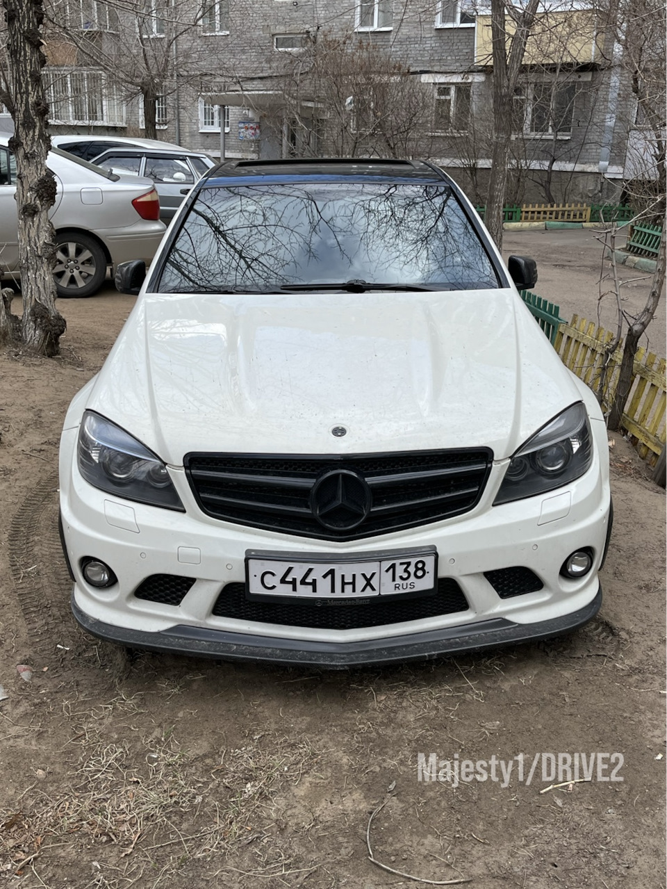 Рубрика Авто Бурятии белый Mercedes-Benz C63 AMG W204 — DRIVE2