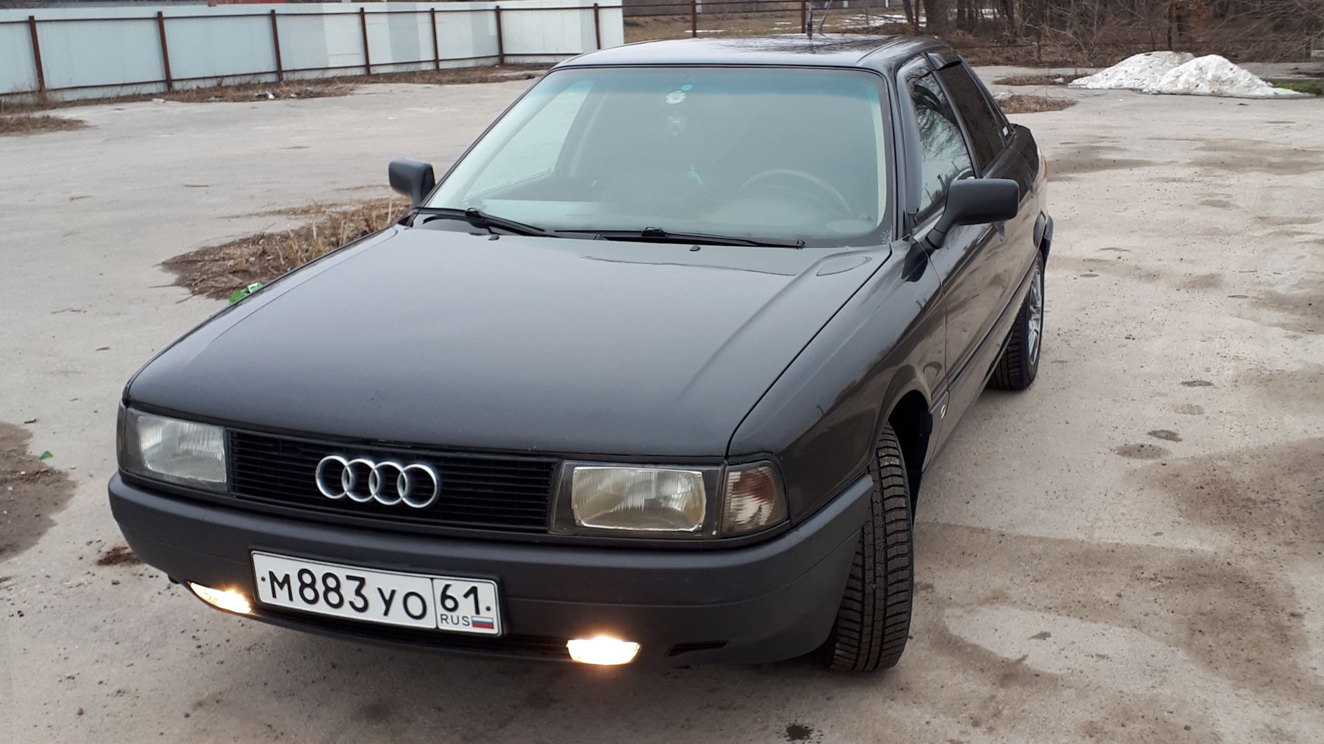 Audi 80 (B3) 1.6 бензиновый 1991 | Чёрная ЖеМчУжИнА на DRIVE2