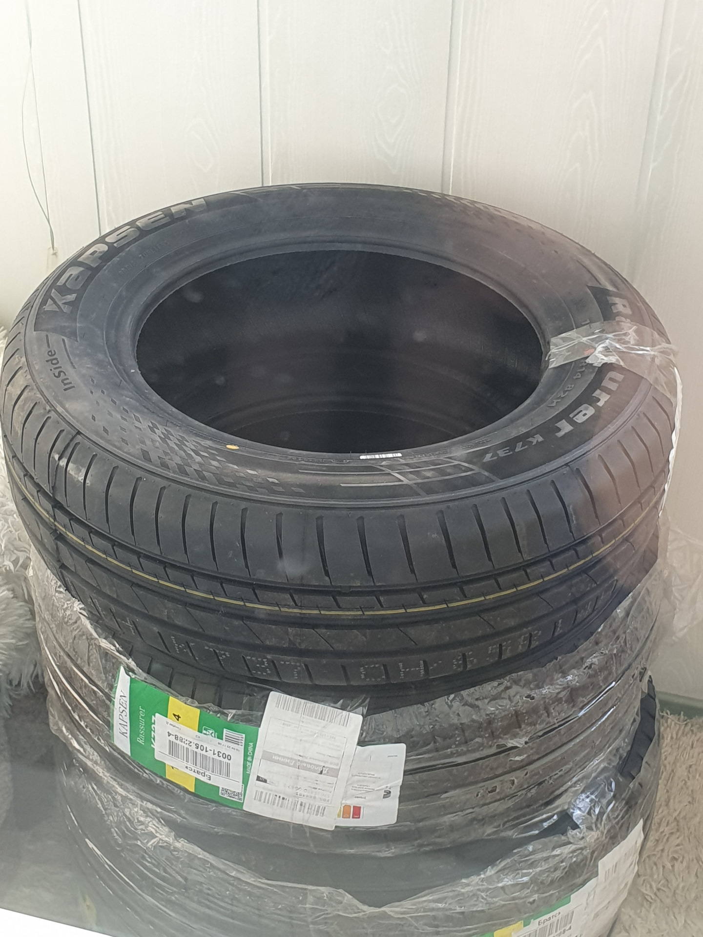 Лето Kapsen k737 175/65 R14 — Toyota Corolla (100), 1,5 л, 1991 года ...