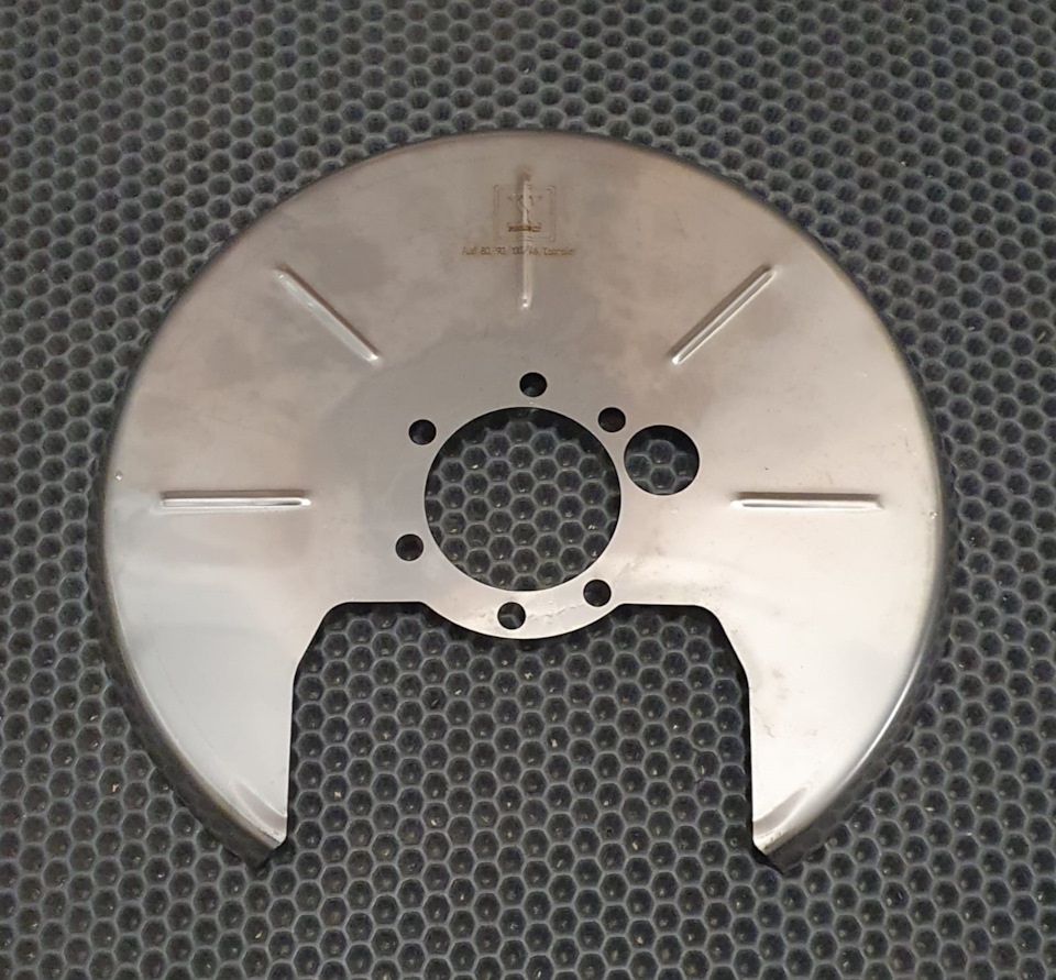 Грязезащитные щитки задних тормозных дисков Audi 100 — переход на новый ...